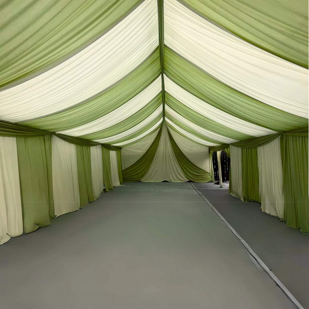 Two Color Tent Draping Kit (Tent Not Included)